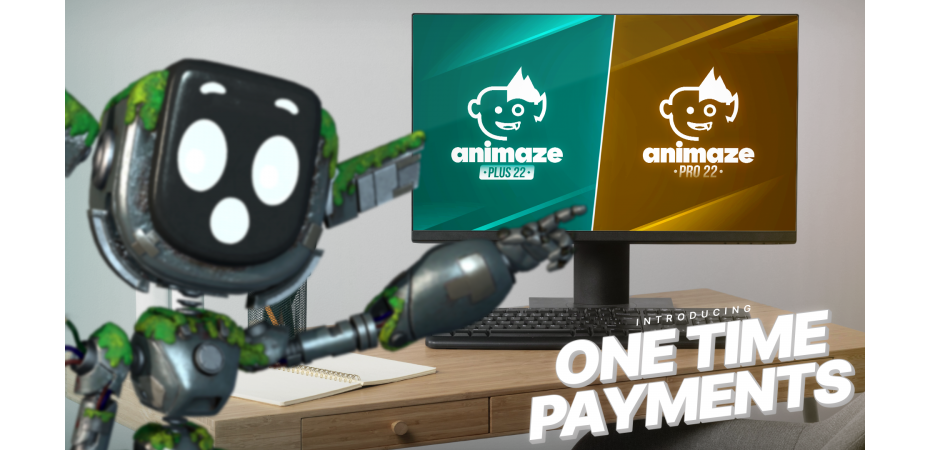 Launching one-time-purchase version of Animaze