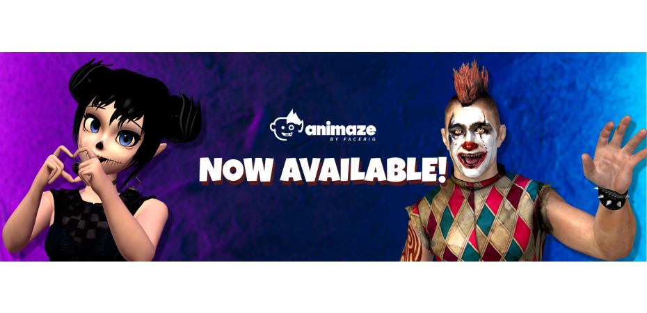 Midori Dark and Evil Clown have come to Animaze