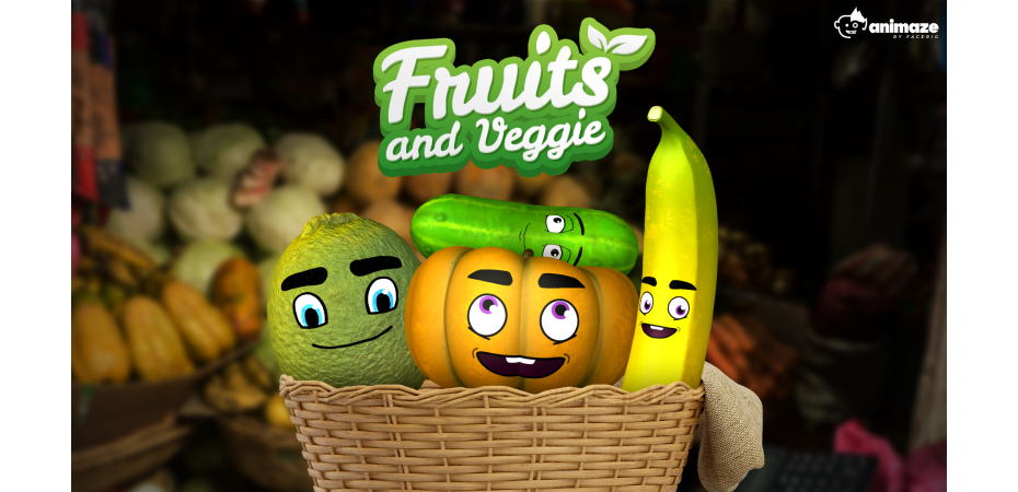 Stream as Fruits and Veggie with these new ANIMAZE AVATARS!