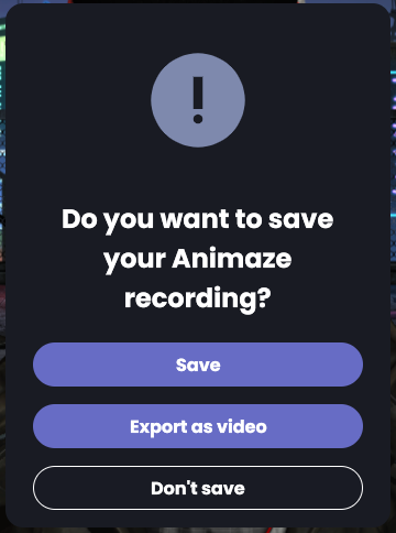 Getting the best video content out of Animaze