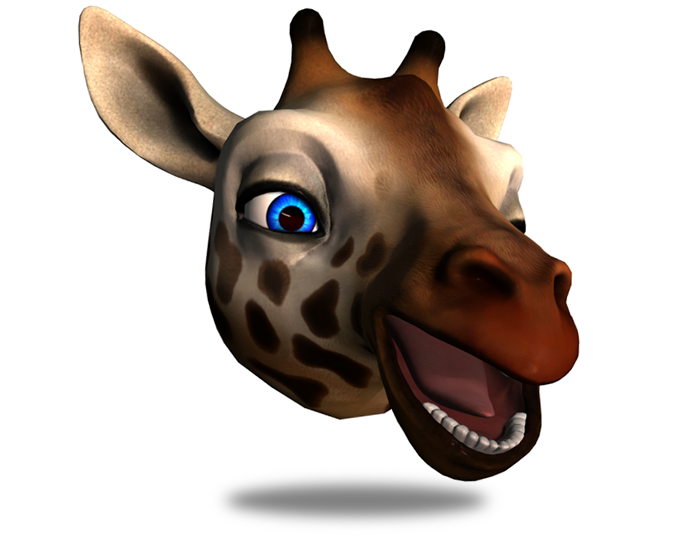 Chris the Giraffe Holotech original avatar