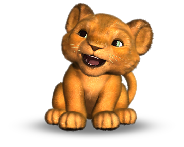Noah the Lion Cub Holotech original avatar