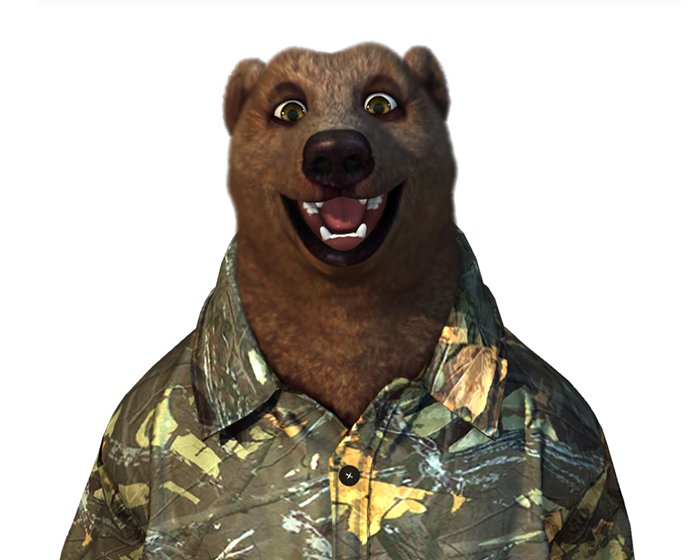 Frank The Brown Bear Holotech original avatar